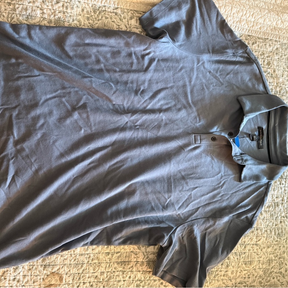 Banana Republic Blue Polo Shirt Classic Style